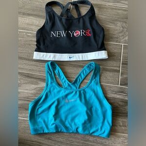 Set of 2 Nike Sports Bras Size Large